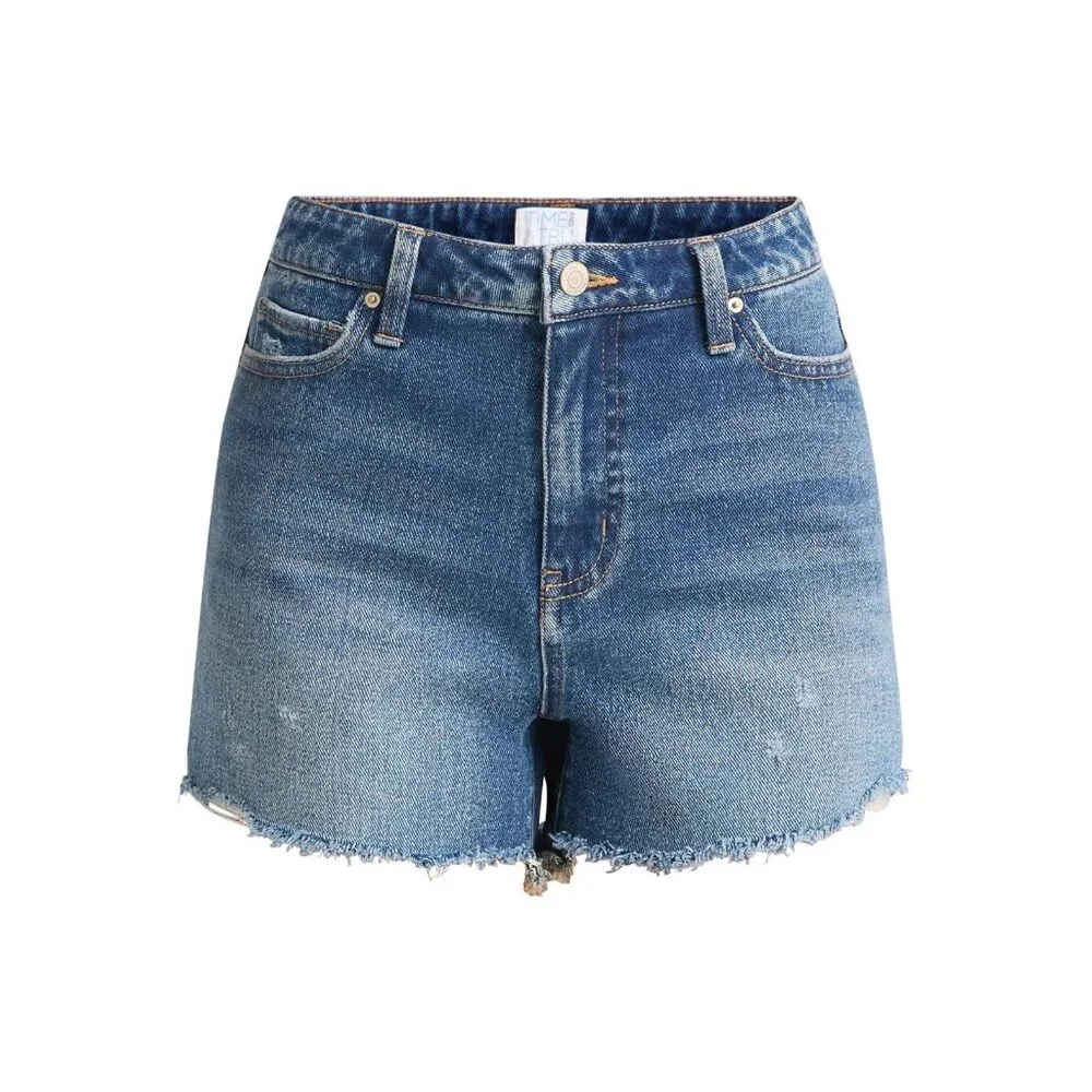 Time and Tru Women's Destructed 4